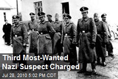 Third Most-Wanted Nazi Suspect Charged