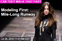 Modeling First: Mile-Long Runway