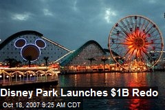 Disney Park Launches $1B Redo