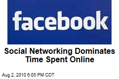 Social Networking Dominates Time Spent Online