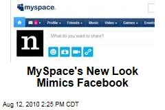 MySpace's New Look Mimics Facebook