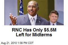 RNC Has Only $5.5M Left for Midterms