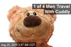 1 of 4 Men Travel With Cuddly
