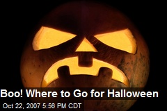 Boo! Where to Go for Halloween