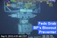 Feds 'Arrest' BP's Oil Blowout Gadget