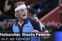 Nalbandian Shocks Federer