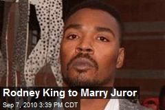 Rodney King to Marry Juror