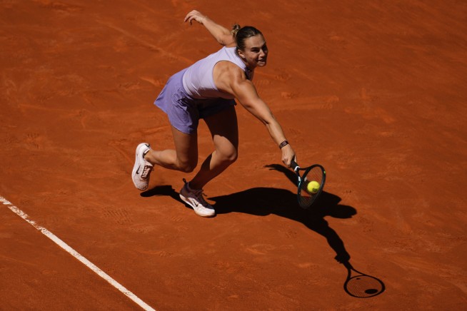 Top-seeds Sabalenka and Zverev advance in Madrid. Defending men's champion Rublev upset by Bublik