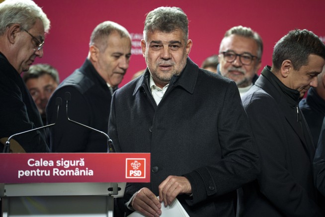 A far-right populist shocks Romania by heading into the presidential runoff