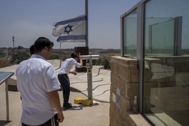 Some visitors to Israel have a new stop on their tours: Hamas' destruction in the south