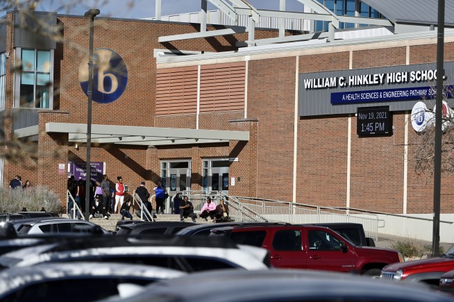 Cops: 3 people shot in suburban Denver school parking lot