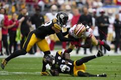 Purdy throws 2 TDs in return from elbow surgery; 49ers drill Steelers,  30-7, in season opener