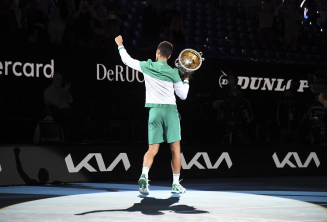 Cloud 9: Djokovic wins 9th Australian Open, 18th Slam title