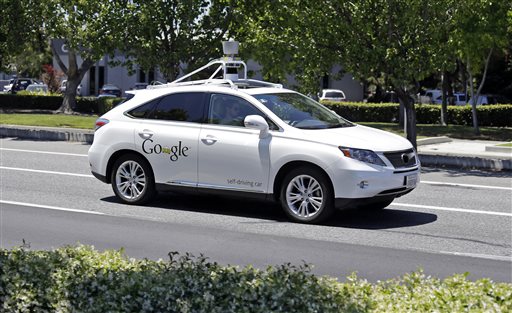 Self-driving cars can't avoid accidents on California roads