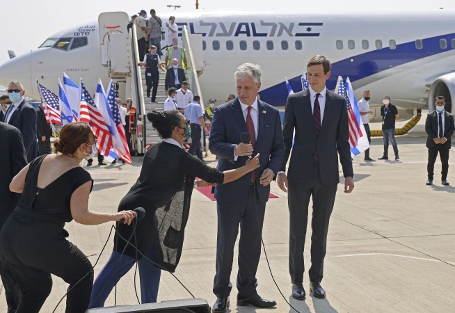 First direct Israel-UAE flight lands in Abu Dhabi amid deal