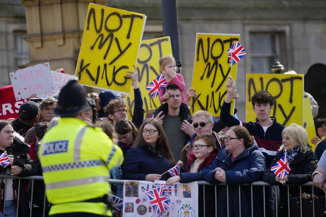 'Not my king': UK republicans want coronation to be the last