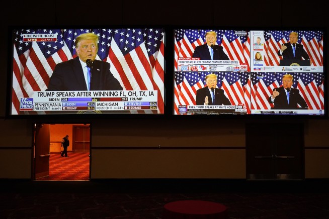 News organizations rebuke Trump on election results claim