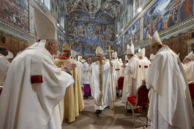 Pope Leo XIV celebrates first Mass as details emerge of how votes coalesced in secret conclave