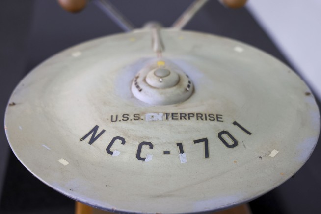 Long-lost first model of the USS Enterprise from 'Star Trek' boldly goes home after twisting voyage