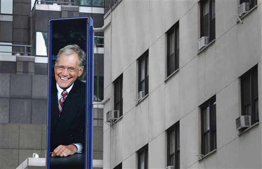 David Letterman signs off as late-night host