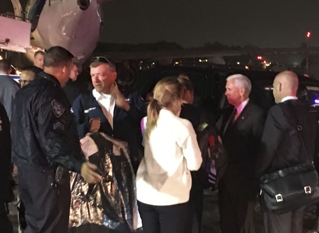 Pence plane slides off runway at NYC's LaGuardia Airport