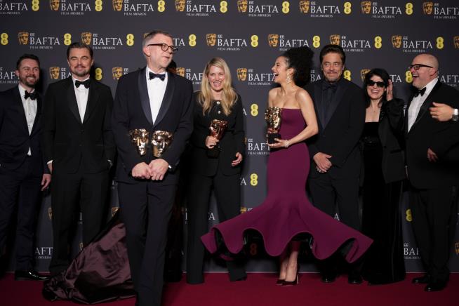 'One Battle After Another' wins 6 prizes including best picture at Britain’s BAFTA film awards
