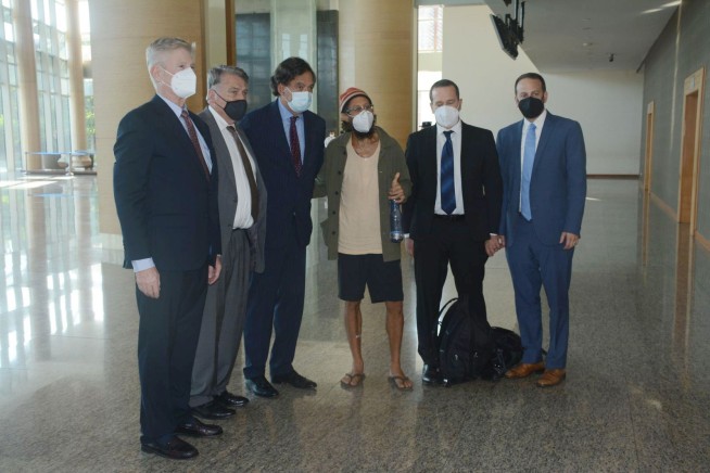 US journalist jailed in Myanmar for months heads home