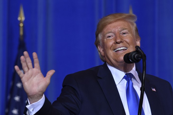 The Latest: Trump arrives in South Korea, plans DMZ visit