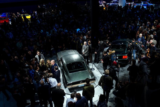 Brawny pickups, futuristic SUVs star at Detroit auto show