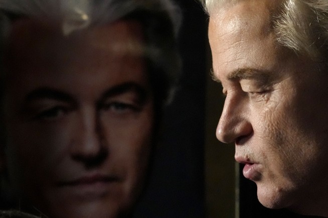 In a political shift to the far right, anti-Islam populist Geert Wilders wins big in Dutch election