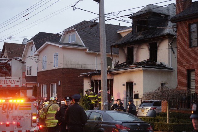 Fire officials say lit menorah sparked fatal Hanukkah blaze