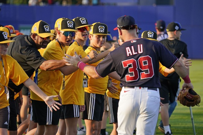Trevor Williams sharp for Nationals in 4-3 win over Phillies in MLB Little League Classic