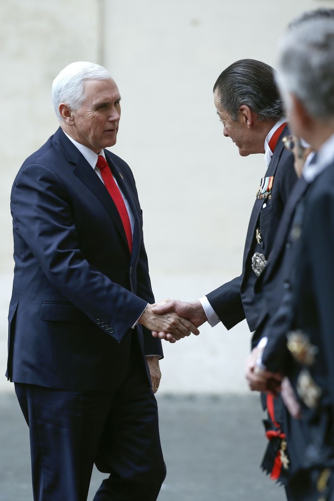 US Vice President Pence to Pope Francis: you made me a hero