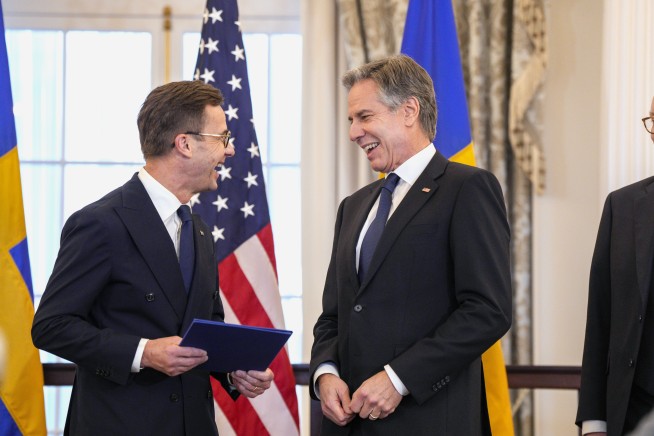 Sweden officially joins NATO, ending decades of post-World War II neutrality