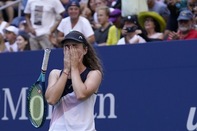 Ukrainian Snigur's first win on tour is a US Open upset