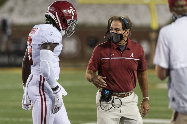 Nick Saban, Alabama AD Greg Byrne test positive for COVID-19