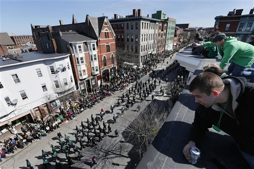St. Pat's parades proceed amid tension over gays