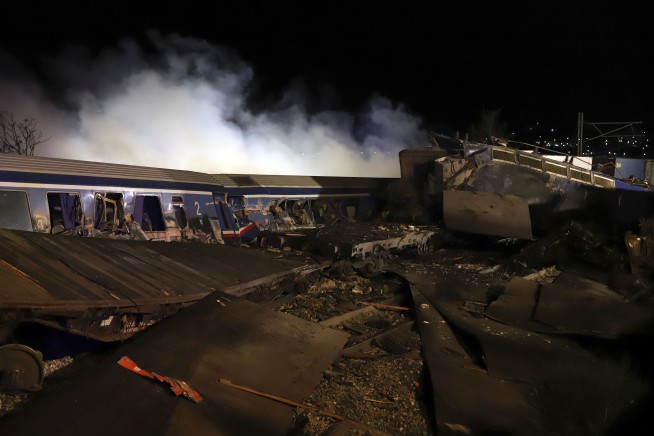 Fiery Greece train collision kills 32, injures at least 85