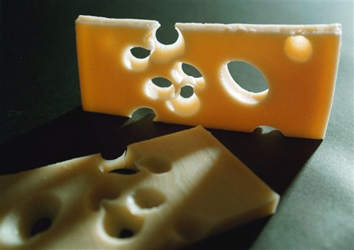 Mystery of disappearing holes in Swiss cheese solved