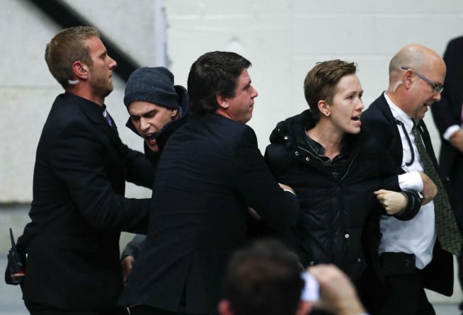 The Latest: Trump says CNN reporting 'rediculous' fake news