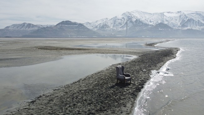 Great Salt Lake hits new historic low for 2nd time in a year