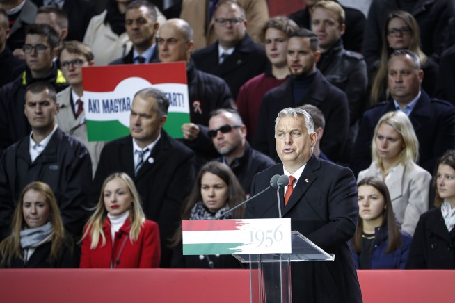 Tens of thousands in Orban rally in Hungary capital Budapest