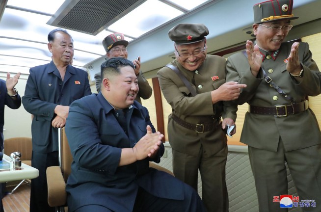 Kim expresses 'great satisfaction' over NKorea weapons tests