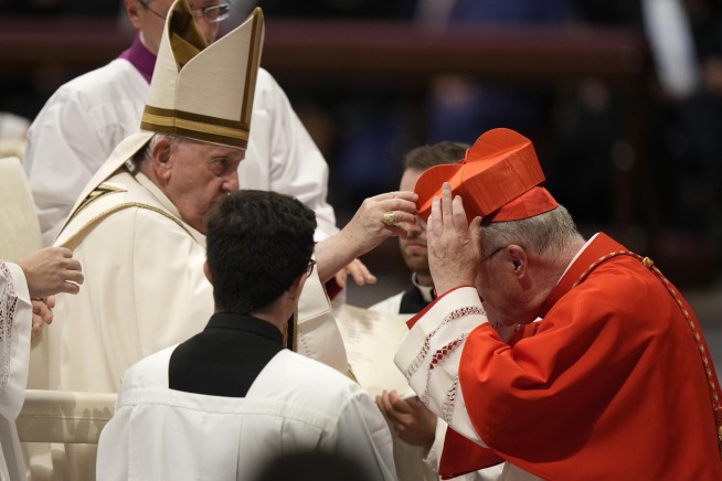Pope expands ranks of cardinals who'll likely pick successor