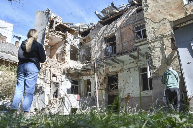 Russian drone, cruise missile and bomb attacks kill at least 6 in Ukraine