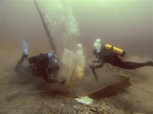 Explorer says Griffin shipwreck may be found