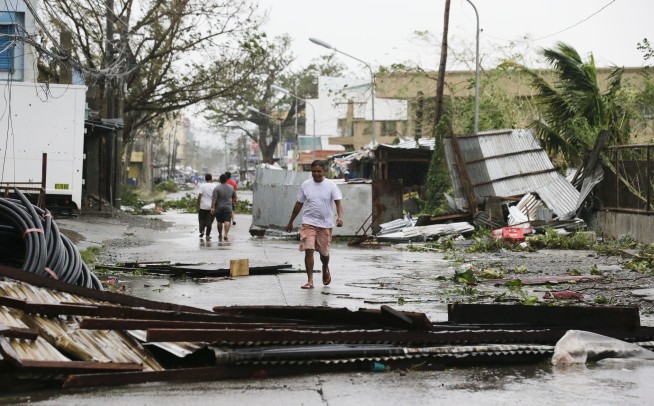 Powerful typhoon lashes Philippines, killing at least 12