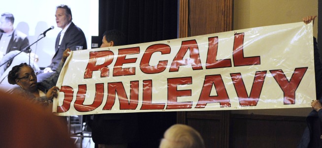 Alaska governor cites Trump as he faces recall campaign