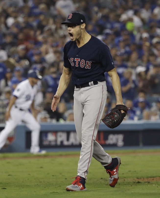 Rally Sox! Boston on brink of title after 9-6 win over LA