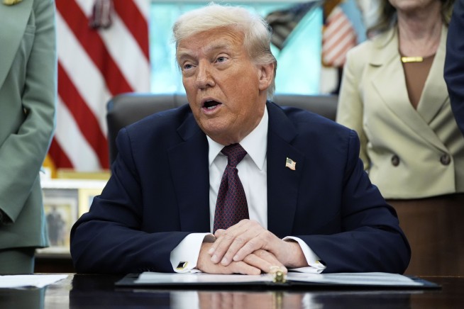 Trump says the US military again targeted a boat allegedly carrying drugs from Venezuela